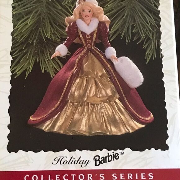 Hallmark Other - Vintage Hallmark Keepsake ornament collector Barbie vintage 1996
